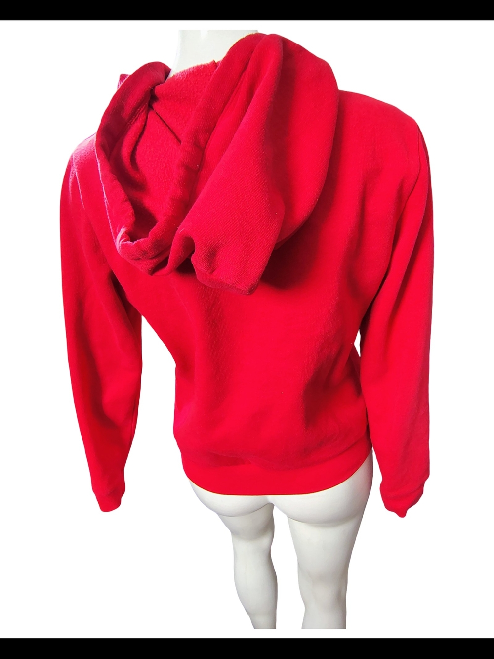 PINK Victoria's Secret Red Zip Up Hoodie - Picture 3 of 4